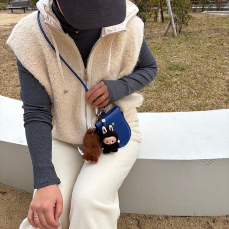 wool hodie／white