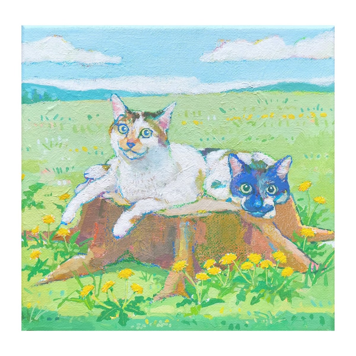 オーダーメイド】愛猫画 | NEKKO TO HIGE