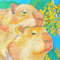 Fragrant olive × Capybaras