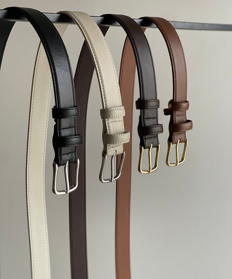 LEATHER BELT / 4color