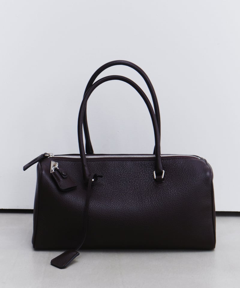 JISTORY ブラックレザー ボストン LEATHER BOSTON | JISTORY