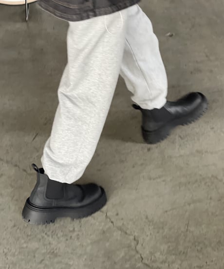 LEATHER CHELSEA BOOTS / 3color