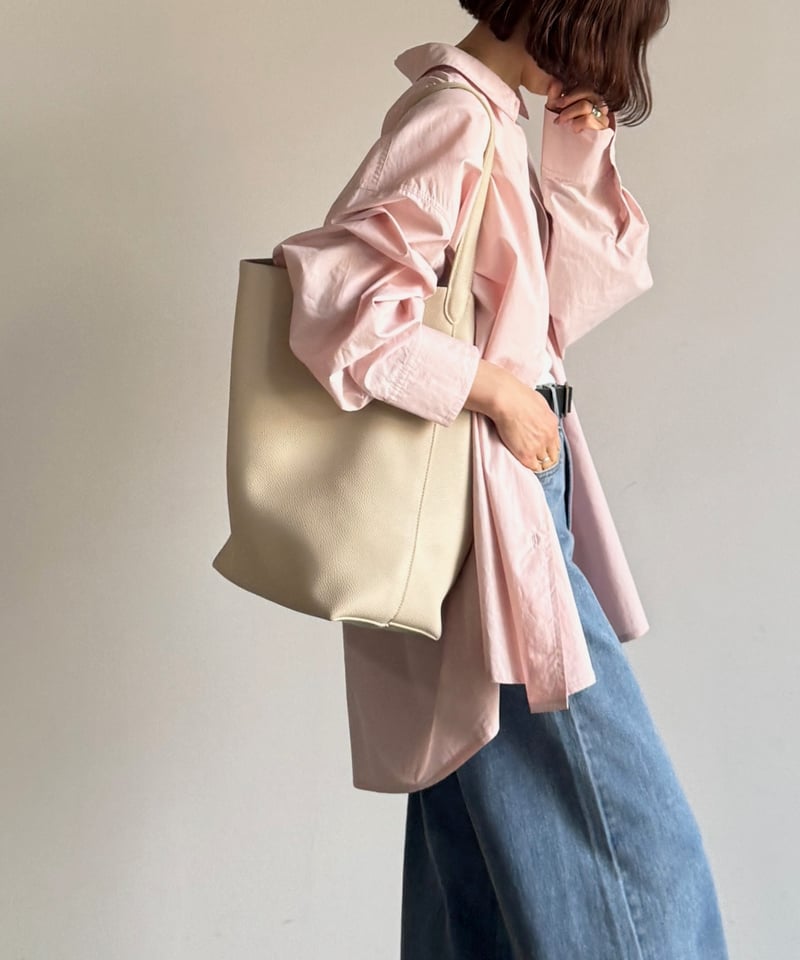 ONE HANDLE SHOULDER BAG middle | JISTORY ONE HANDLE SHOULDER BAG middle | JISTORY