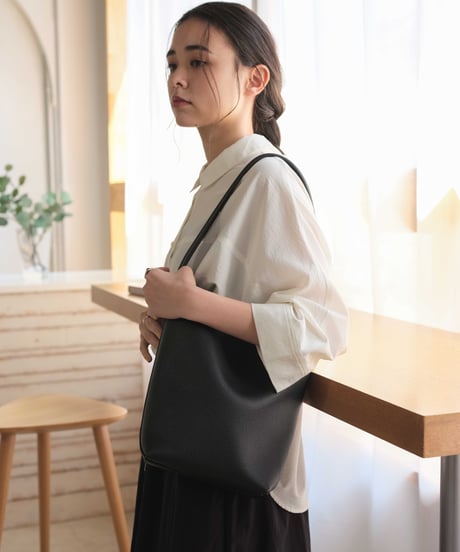 ONE HANDLE SHOULDER BAG middle / 3color