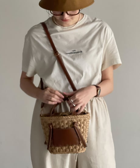 BASKET SHOULDER BAG / 2color