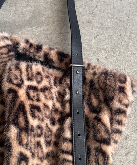 ECO FUR LEOPARD BAG