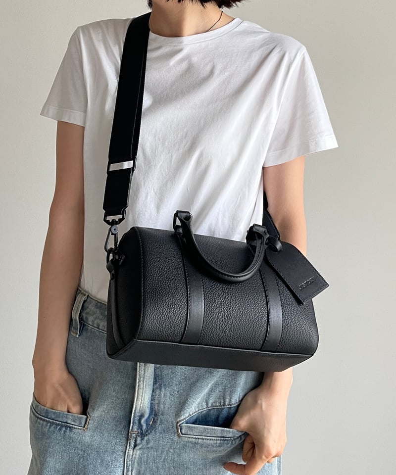 バッグ 00s leather BOSTON bag 2way BK MBMJ Y2K 00s leather BOSTON bag 2way BK MBMJ Y2K