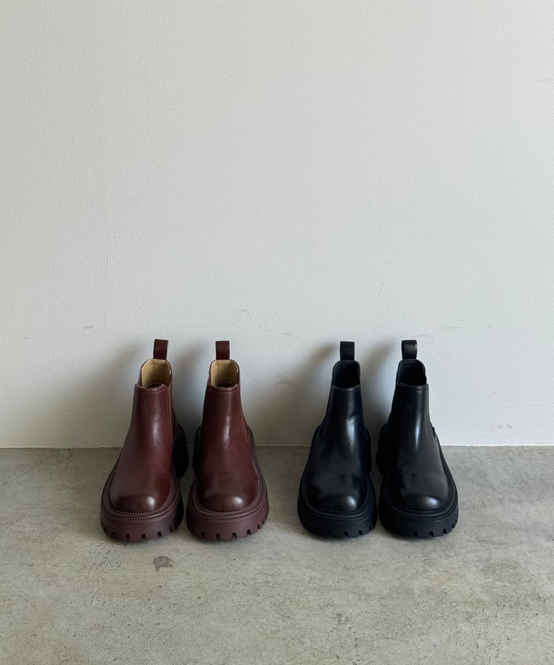SIDE GORE BOOTS / 2color | JISTORY