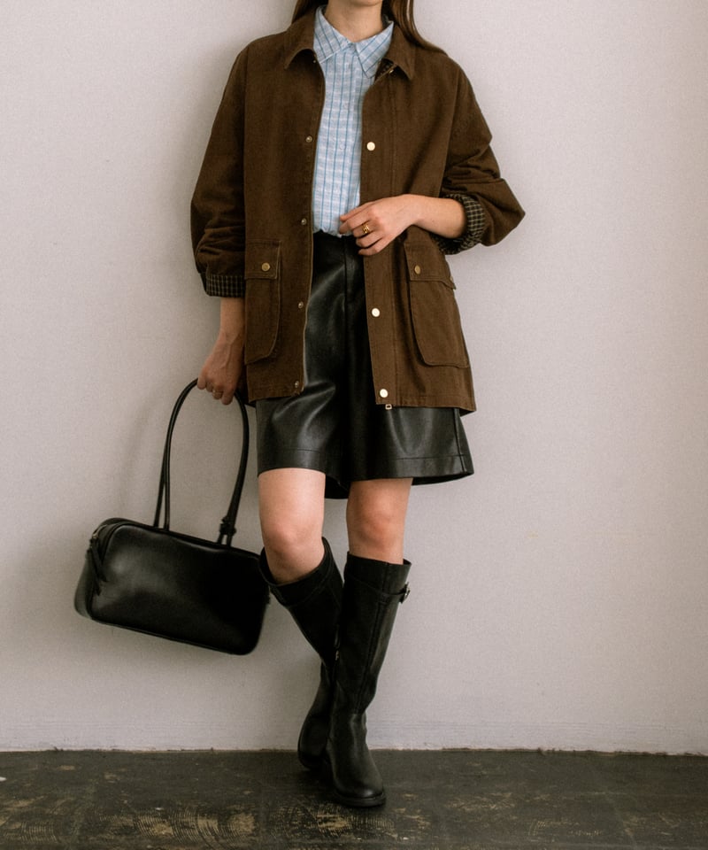 【JISTORY】 SHOULDER BOSTON BAG SHOULDER BOSTON BAG / 2color | JISTORY