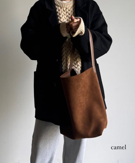 ONE HANDLE SUEDE BAG / 5color