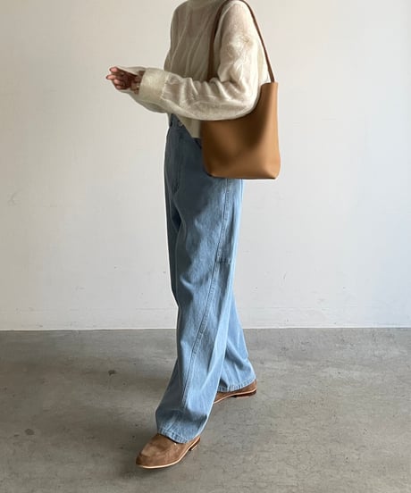 SUEDE LEATHER VAMP LOAFERS / 4color