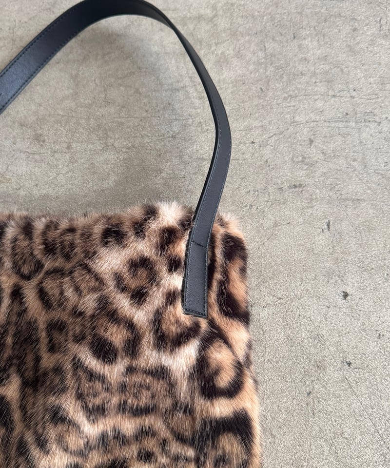 ECO FUR LEOPARD BAG | JISTORY