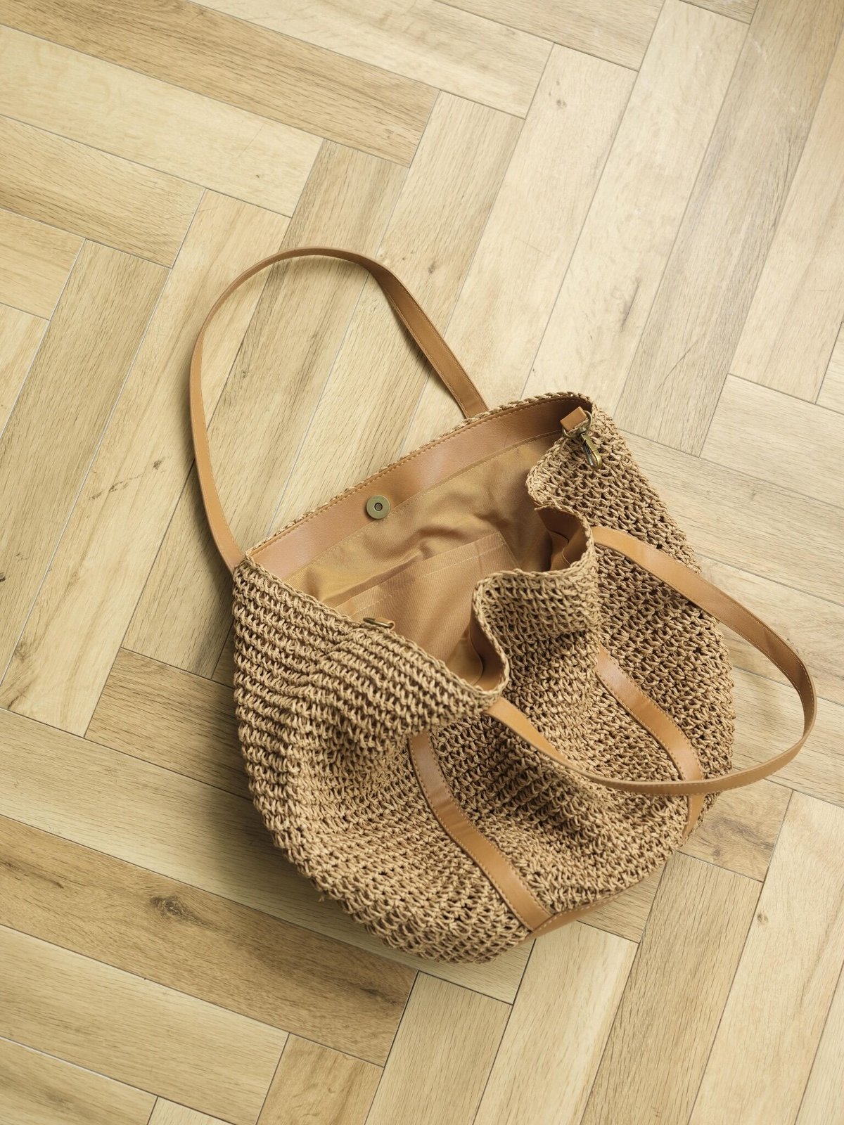 ●zooisoo choice●Round Buckle Shoulder Bag◆韓国大流行 ROUND STRAW SHOULDER BAG | JISTORY