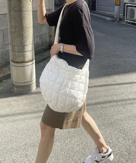 QUILTING SHOULDER BAG / 4color
