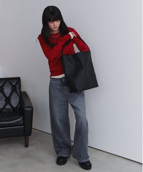 ONE HANDLE SHOULDER BAG / 3color