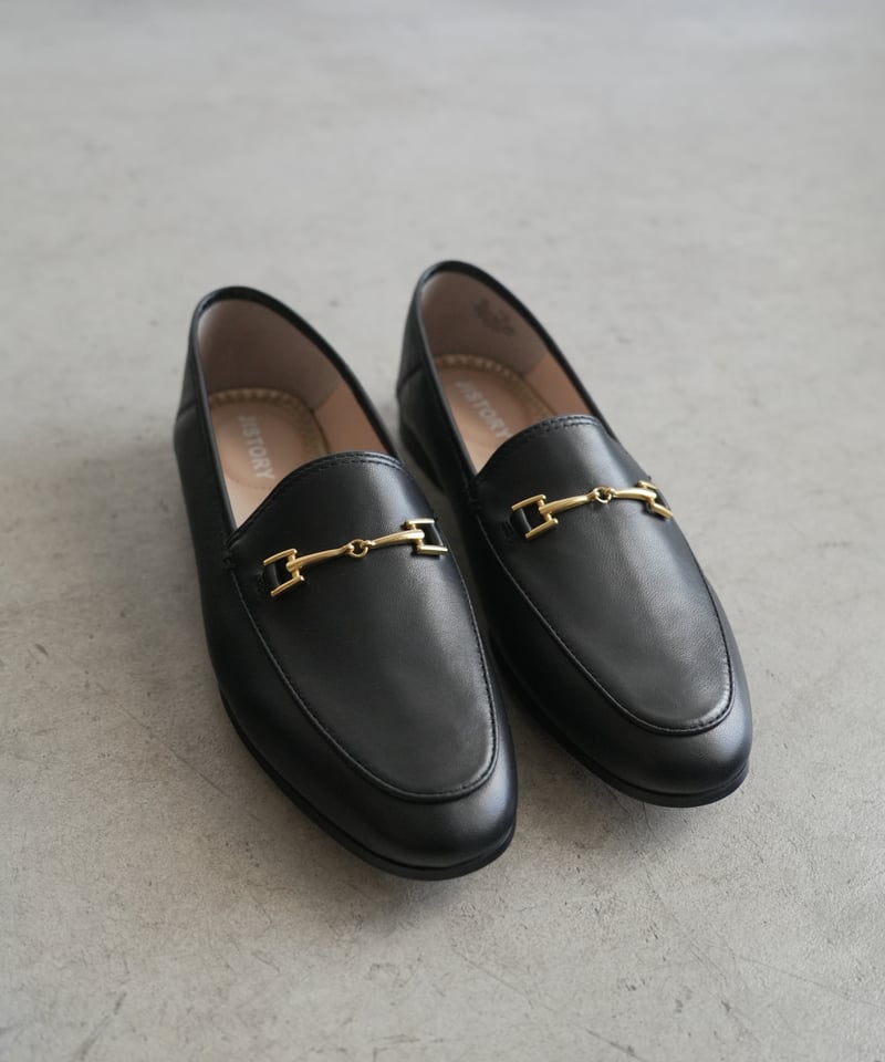 LEATHER BIT LOAFER | JISTORY