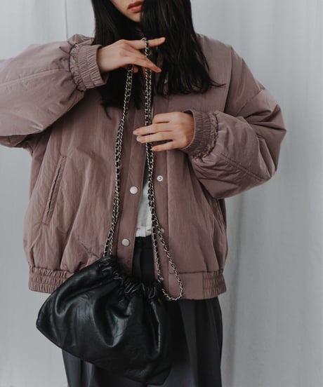 CHAIN SHOULDER WRINKLE BAG