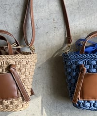 BASKET SHOULDER BAG / 2color