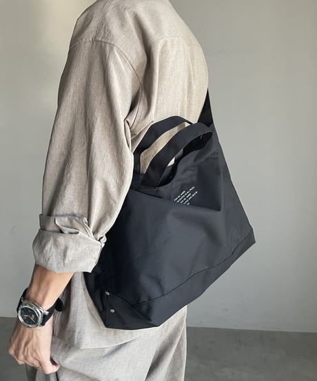 2WAY SHOULDER TOTE BAG / 2color
