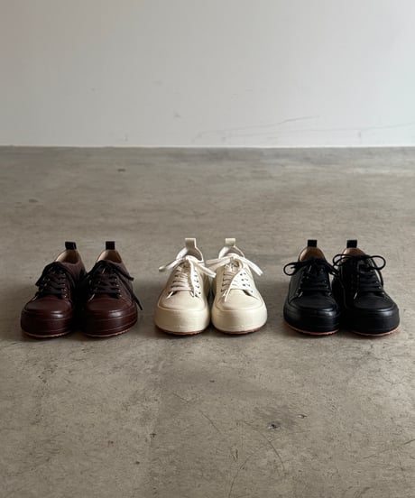 PLATFORMS LEATHER SNEAKER/3color