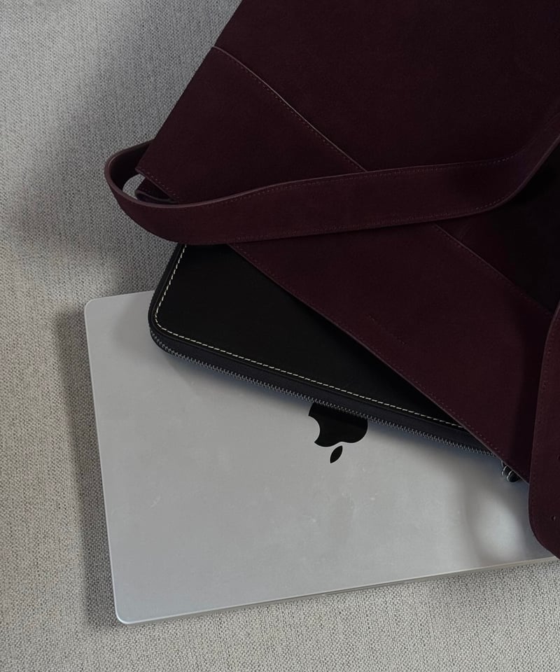RECTO 本革 Envelope Bag(ブラック・レッド) CLUTCH BAG / 2color | JISTORY