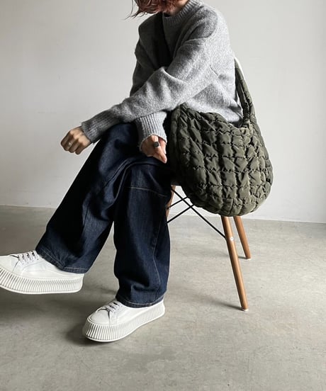 QUILTING SHOULDER BAG / 4color