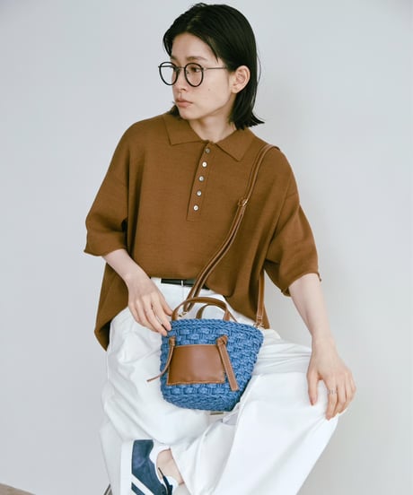 BASKET SHOULDER BAG / 2color