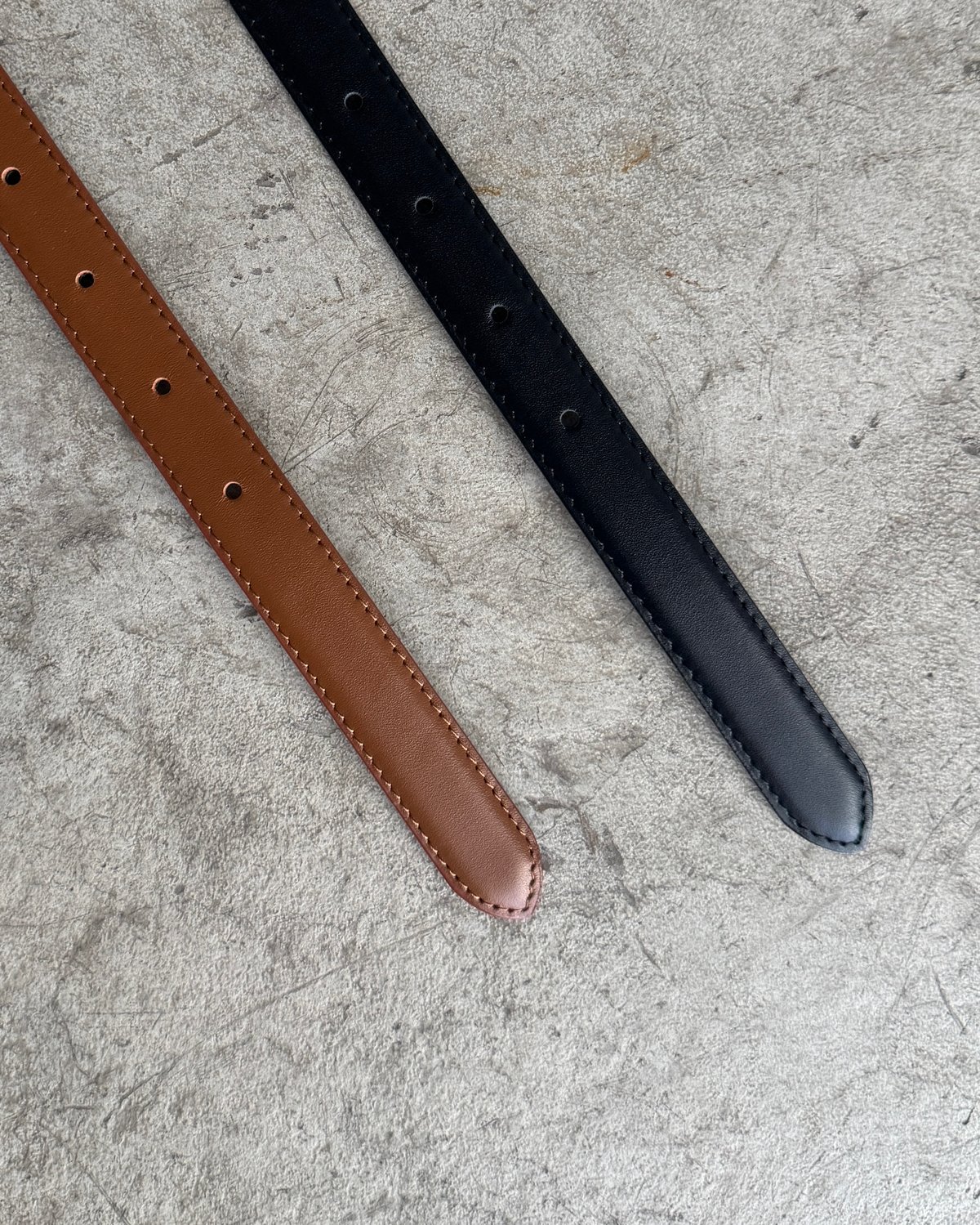 小物 double belt (smooth leather) double belt (smooth leather)