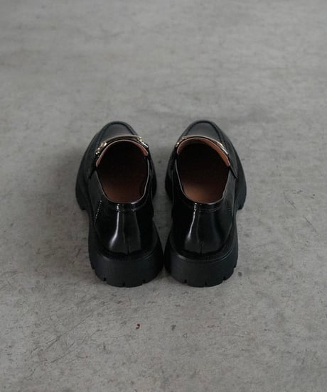 PLATFORM BIT LOAFER/2color