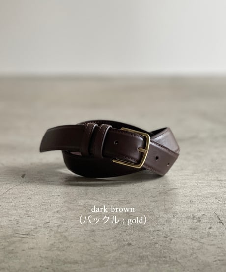 LEATHER BELT / 4color