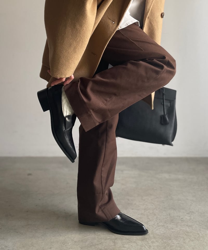 LEATHER POINTED TOE LOAFER | JISTORY LEATHER POINTED TOE LOAFER | JISTORY