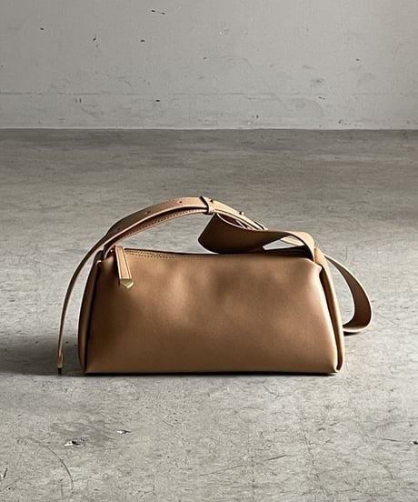 LEATHER ONE SHOULDER BAG/2color