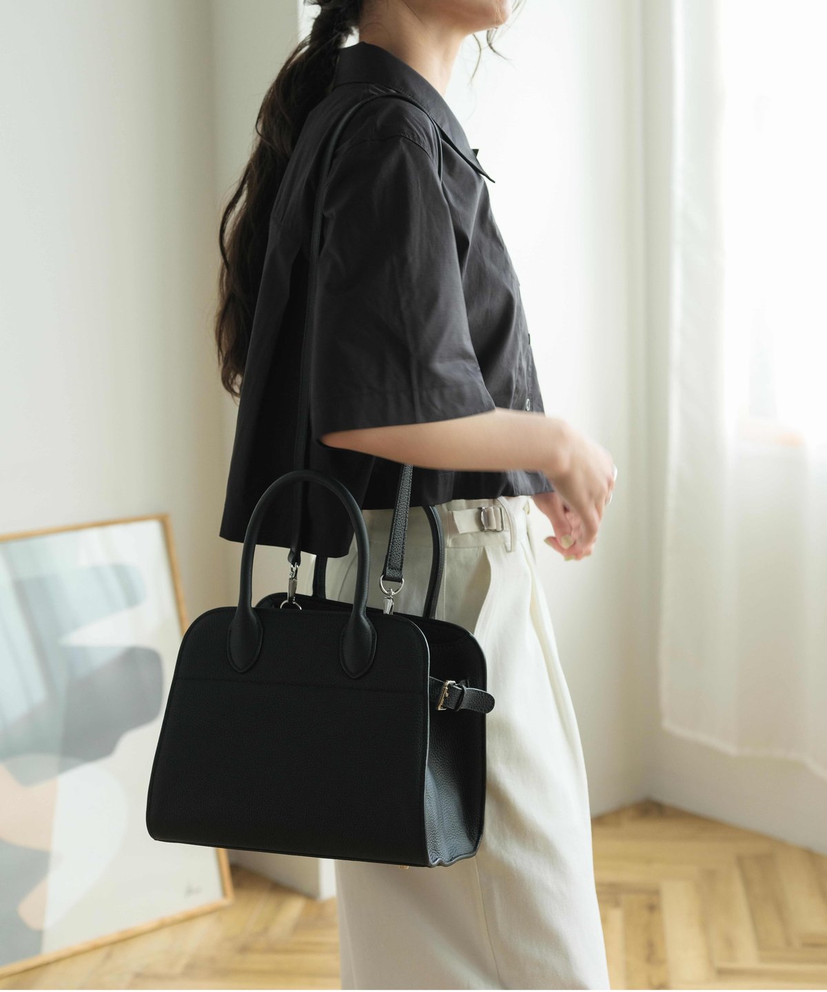 JISTORY SIDE BELT BOSTON BAG TAKAHIRO - トートバッグ JISTORY SIDE BELT BOSTON BAG TAKAHIRO - トートバッグ
