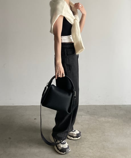 2WAY SQUARE HAND BAG