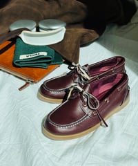 LEATHER  LACE DECK SHOES