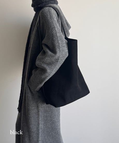 ONE HANDLE SUEDE BAG / 5color