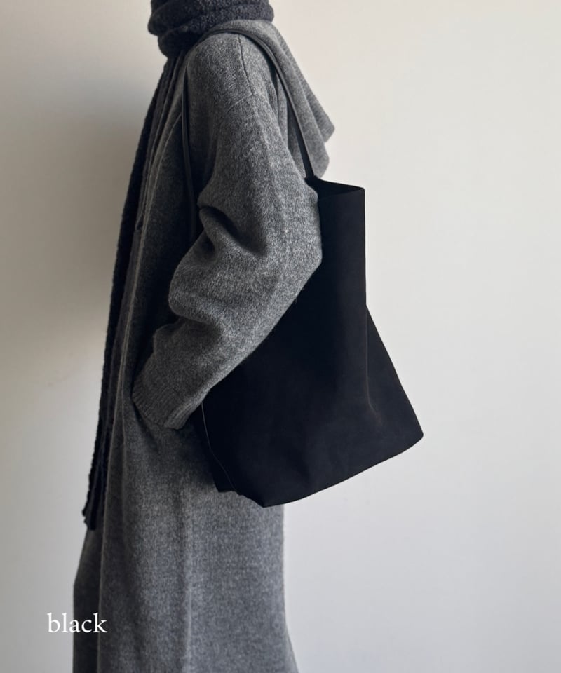 ONE HANDLE SUEDE BAG / 5color | JISTORY