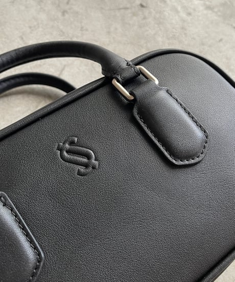 EMBOSS LOGO MINI BOSTON BAG / 2color