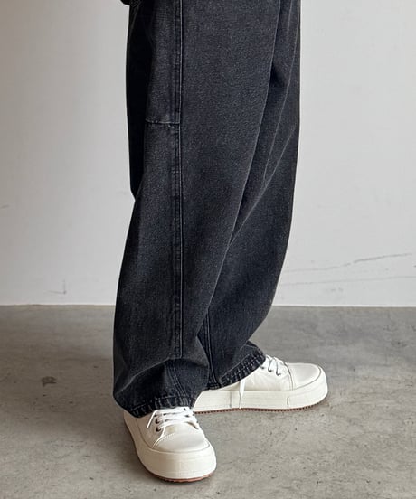 PLATFORMS LEATHER SNEAKER/3color