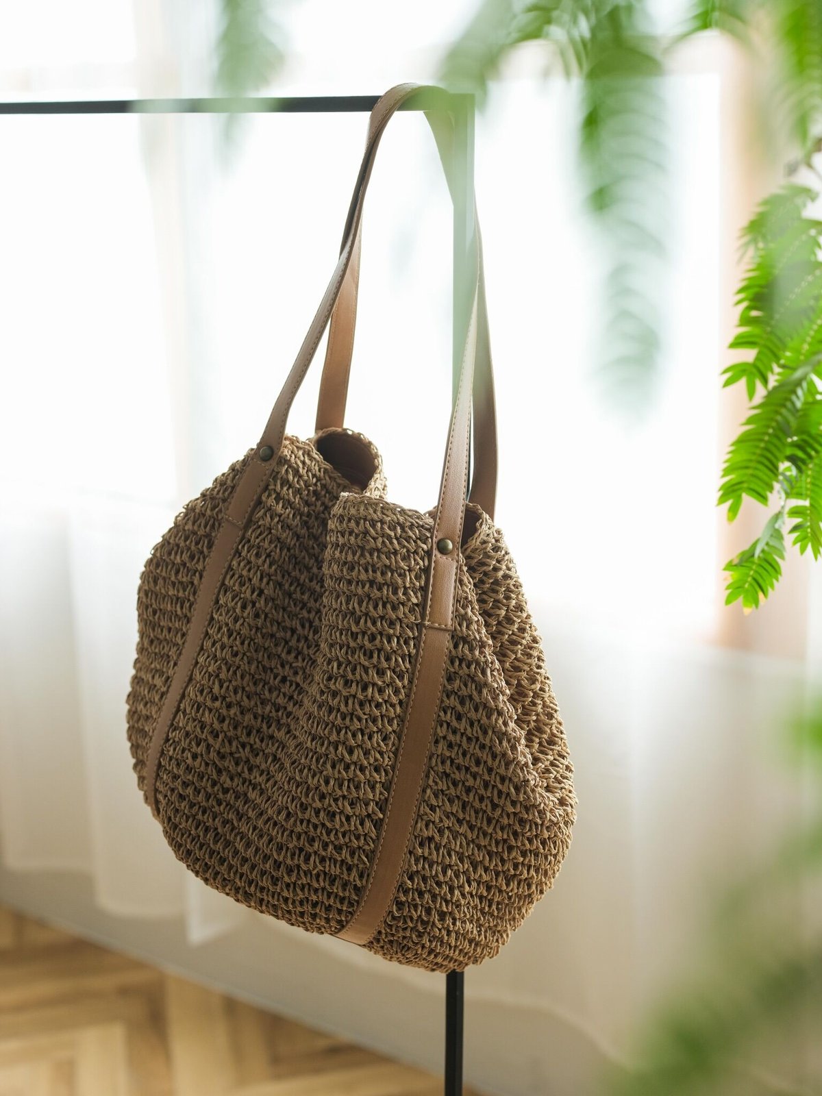稀少☆50's Straw Bag 50年代 ストローハンドバッグ 稀少☆50's Straw Bag 50年代 ストローハンドバッグ 50's Straw