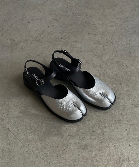 ANKLE STRAP TABI SANDALS / 2color