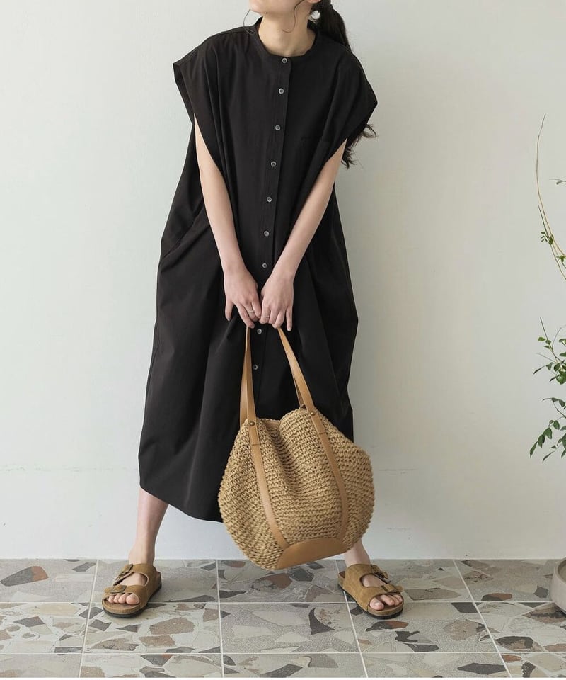 稀少☆50's Straw Bag 50年代 ストローハンドバッグ ROUND STRAW SHOULDER BAG | JISTORY
