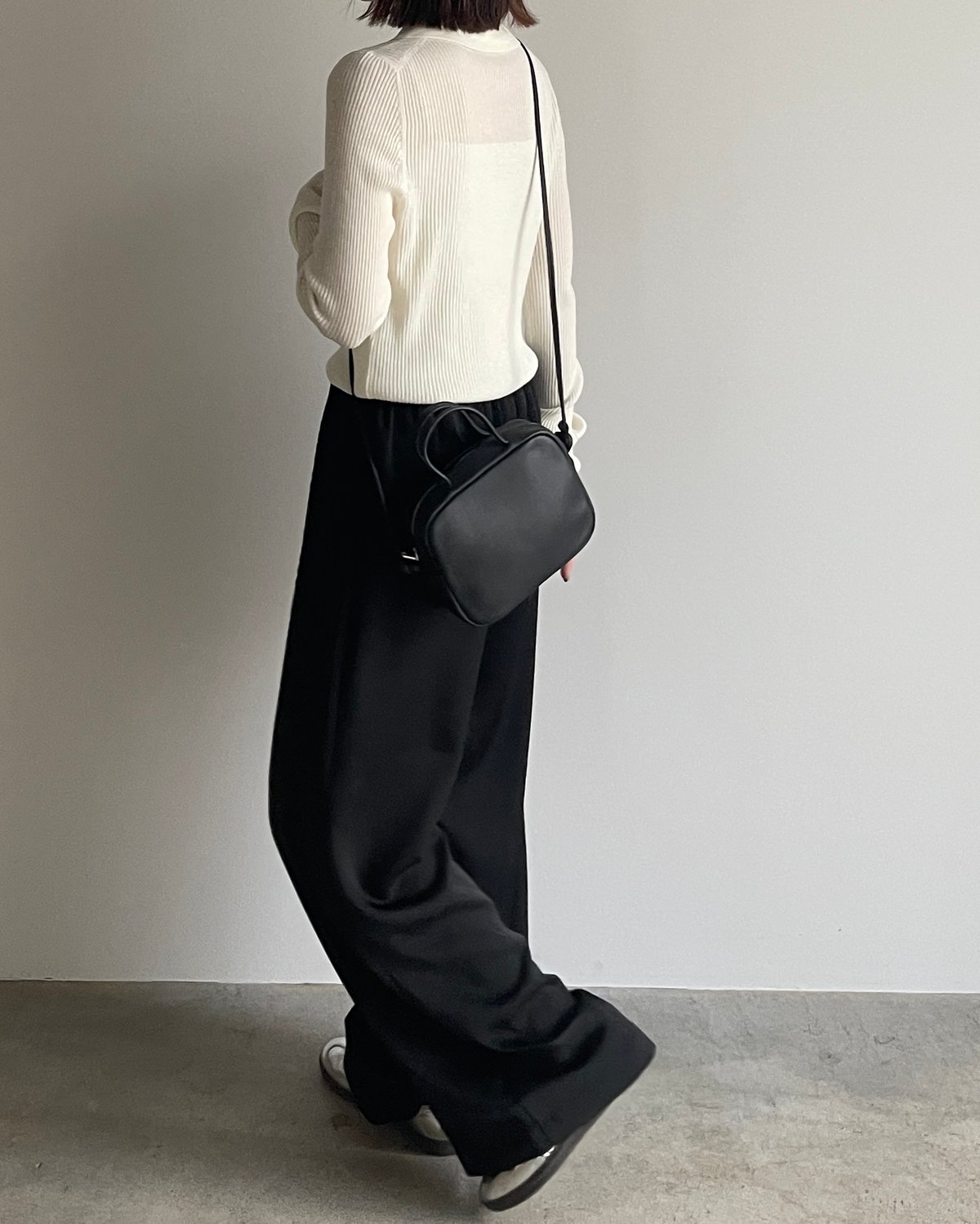 再入荷調整中】MINI SQUARE BOSTON BAG | JISTORY