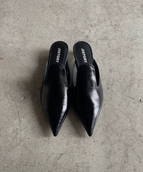 POINTED TOE MULE / 3color