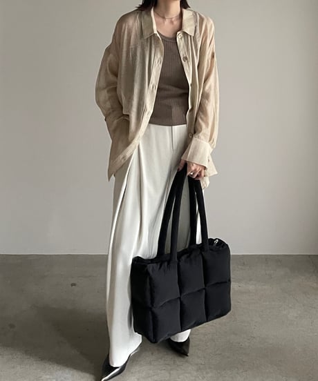 PADDED SHOULDER BAG / 3color