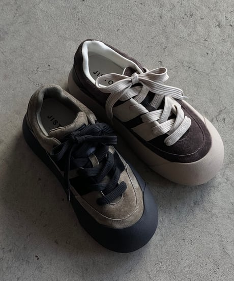 THICK LINE PLATFORM SNEAKERS /2color