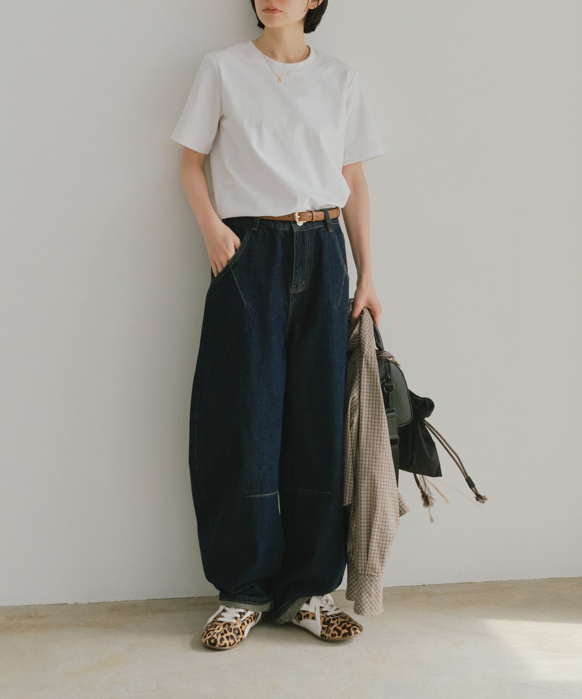 靴 kinako HARAKO ＆ LEATHER SWITCHING SNEAKERS | JISTORY