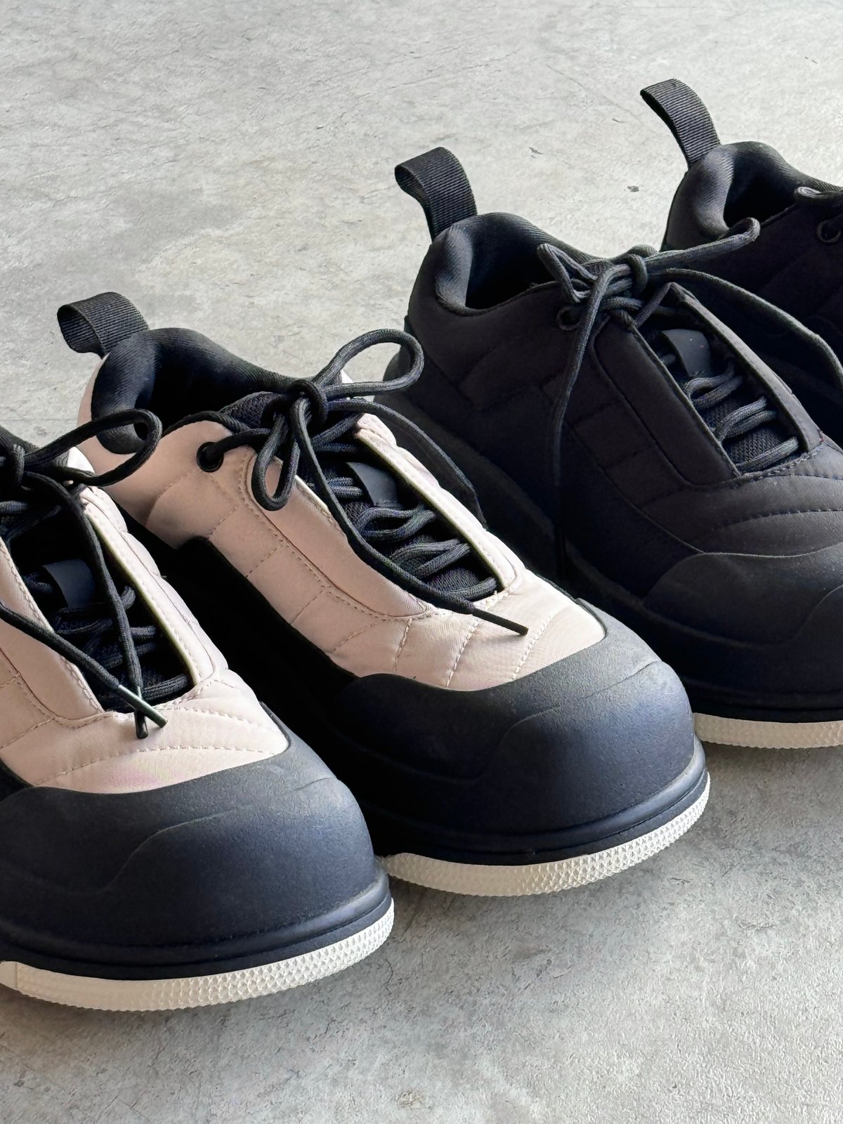 QUILTING PLATFORM SNEAKERS / 2color | JISTORY