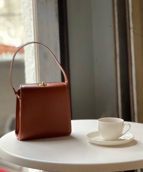TURN LOCK 2WAY MINI SHOULDER BAG