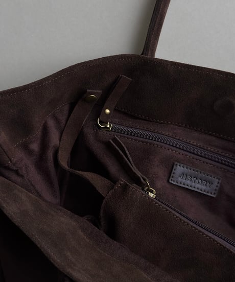 【予約販売】SUEDE LEATHER BIG TOTE